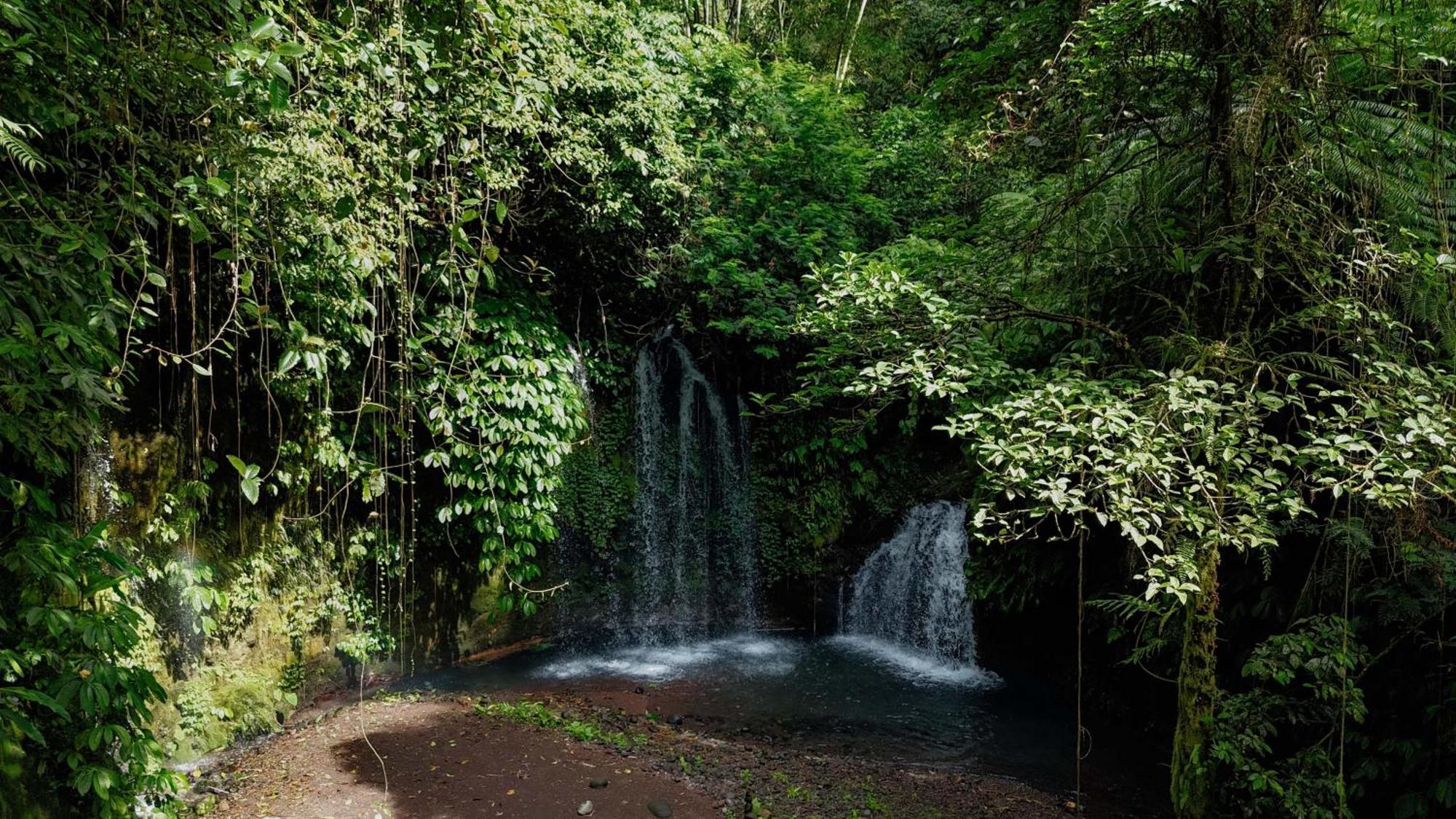Santya Loka Lodge & Twin Waterfall Jatiluwih Exterior photo